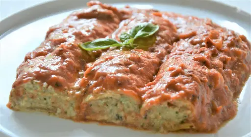 Cannelloni ricotta épinards sauce crème tomate 400 gr - congelé