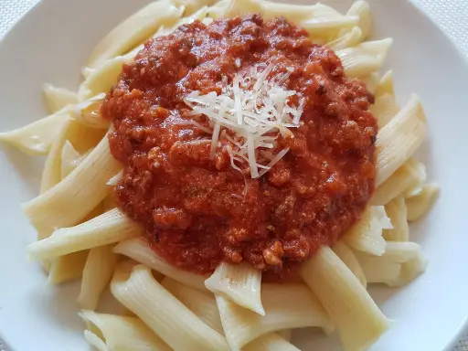 Penne bolognese halal 400 g (PLATS DE PATES ARTISANAUX )